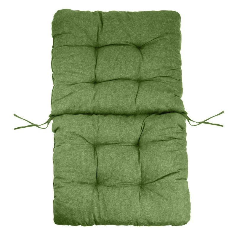 Casa si Gradina - Gradina si terasa - Mobilier exterior - Perne decorative exterior - Perna scaun cu spatar pentru exterior, verde, 100 x 50 cm, confort sporit, material rezistent - Infinity.ro