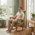 Casa si Gradina - Gradina si terasa - Mobilier exterior - Perne decorative exterior - Perna scaun cu spatar pentru exterior, verde, 100 x 50 cm, confort sporit, material rezistent - Infinity.ro