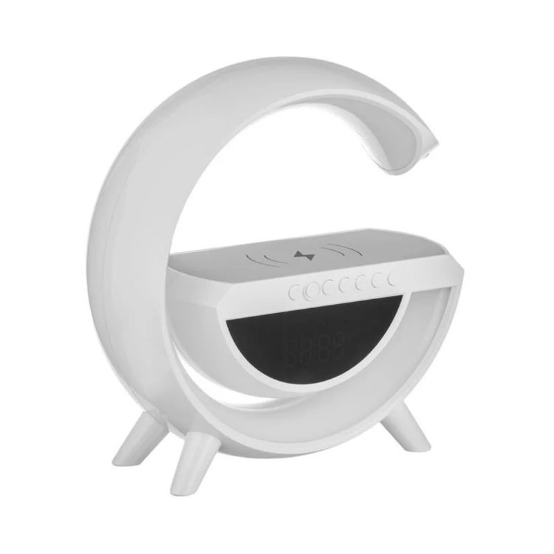 Casa si Gradina - Corpuri si surse de iluminat - Veioze si lampi - Veioze - Lampa smart cu boxa si functie wireless 15W - Acumulator 1200mAh - Infinity.ro