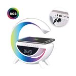 Casa si Gradina - Corpuri si surse de iluminat - Veioze si lampi - Veioze - Lampa smart cu boxa si functie wireless 15W - Acumulator 1200mAh - Infinity.ro