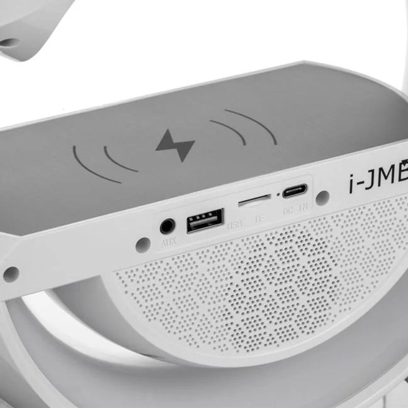 Casa si Gradina - Corpuri si surse de iluminat - Veioze si lampi - Veioze - Lampa smart cu boxa si functie wireless 15W - Acumulator 1200mAh - Infinity.ro