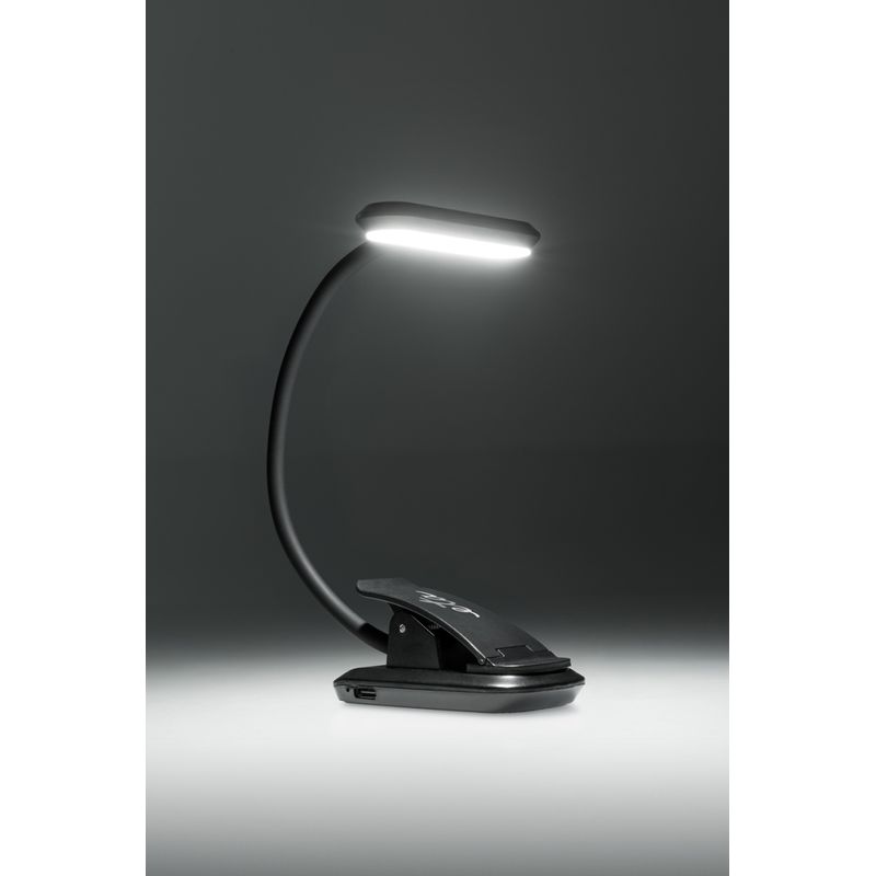 Casa si Gradina - Corpuri si surse de iluminat - Veioze si lampi - Veioze - Lampa cu LED ETA 0894 90000, baterie incorporata 600mAh pentru utilizare wireless, brat flexibil si clema, negru - Infinity.ro