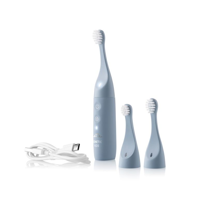 Ingrijire personala si Cosmetice - Igiena dentara - Periute de dinti electrice - Periuta electrica sonica pentru copii ETA Sonetic Kids 1710 90000, IPX7, USB-C, baterie Li-ion 3.7 V / 350 mAh, albastru - Infinity.ro