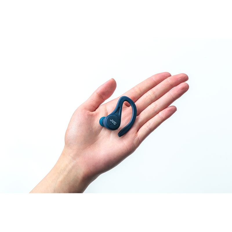 TV, Audio-Video si Foto - Portabile audio - Casti audio - Casti JVC HA-EC25T-A-U, True Wireless, Bluetooth, In-Ear, Microfon, albastru - Infinity.ro