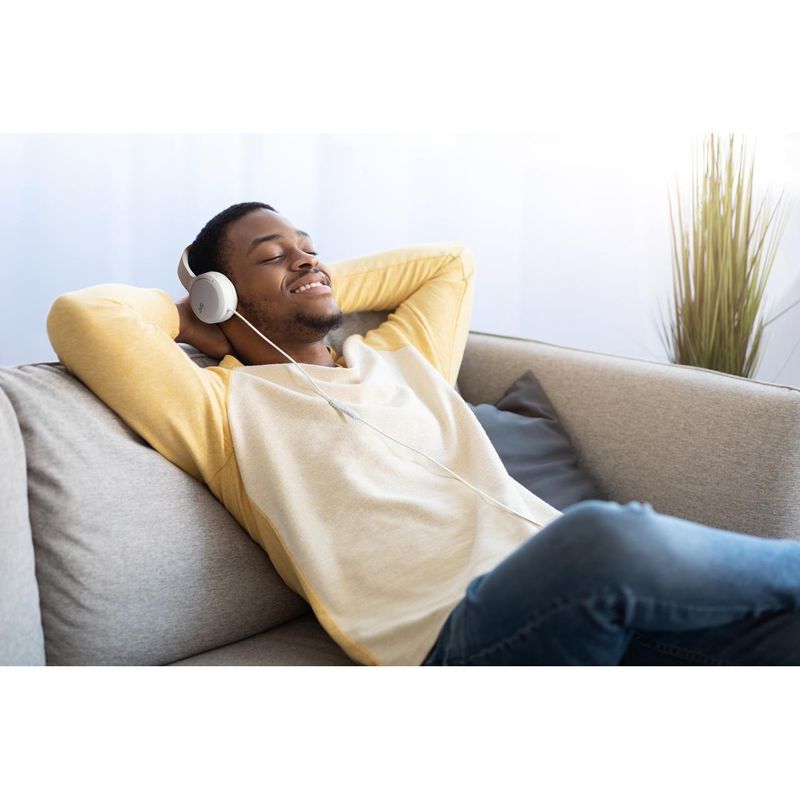 TV, Audio-Video si Foto - Portabile audio - Casti audio - Casti JVC HA-S33UC-W-U, Cu fir, On-Ear, Microfon, USB-C, alb - Infinity.ro