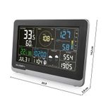 TV, Audio-Video si Foto - Optica, astronomie si metrologie - Meteorologie - Statii meteorologice - Statie meteo profesionala GoGEN ME4900, LCD color, senzori de ploaie, temperatura, vant si umiditate, Aplicatie WSView - Infinity.ro