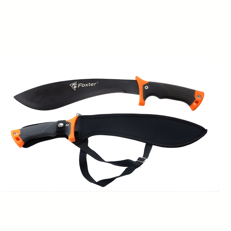 Sport si Outdoor - Camping - Cutite, bricege si accesorii - Cutite si bricege - Maceta Kukri 45 cm, lama inox 440, maner ergonomic antiderapant, husa inclusa, pentru gradina si outdoor - Infinity.ro