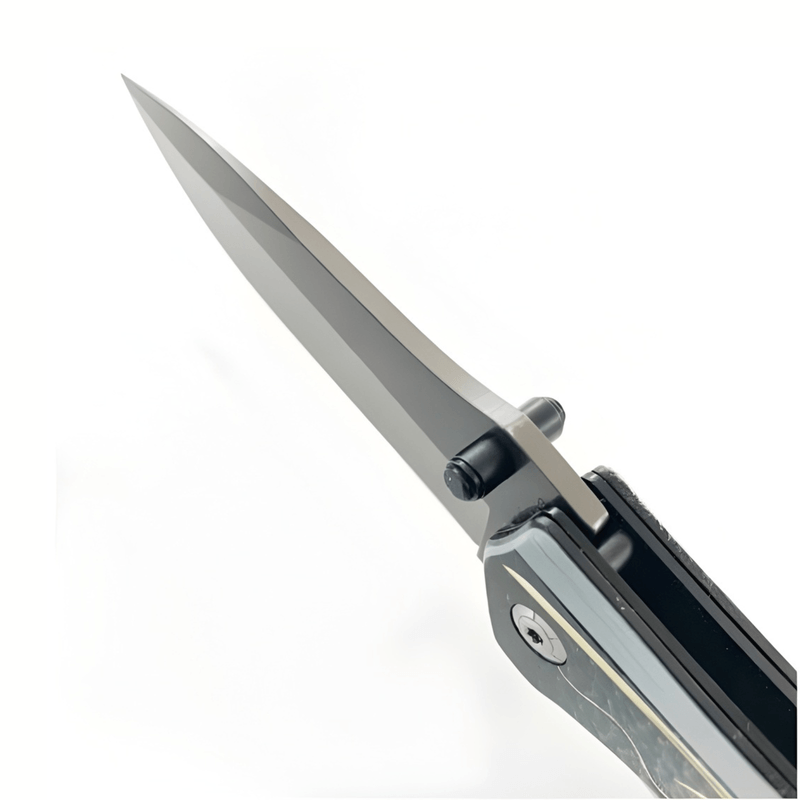 Sport si Outdoor - Camping - Cutite, bricege si accesorii - Cutite si bricege - Cutit pliabil 22.5 cm cu lama inox si liner lock, clip curea, ideal camping si drumetii - Infinity.ro