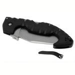 Sport si Outdoor - Camping - Cutite, bricege si accesorii - Cutite si bricege - Cutit pliabil 26.5 cm cu lama inox, maner metal si plastic, clip curea, ideal camping si drumetii - Infinity.ro