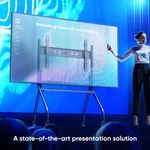 TV, Audio-Video si Foto - Accesorii TV si audio - Suporturi TV - Suport TV ONKRON TS2080-B Mobile 60-120inch 150kg Negru - Infinity.ro
