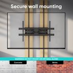 TV, Audio-Video si Foto - Accesorii TV si audio - Suporturi TV - Suport TV de Perete ONKRON M10-B Pivotant 42-120inch Greutate Maxima 100Kg Negru - Infinity.ro