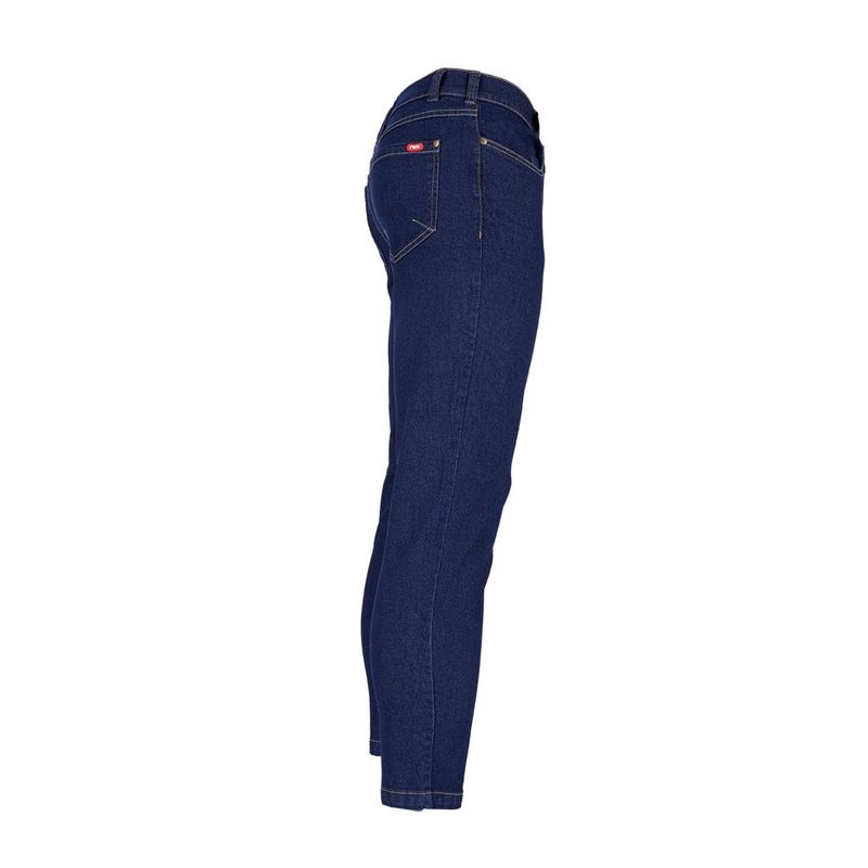 Casa si Gradina - Constructii - Echipamente de lucru - Imbracaminte protectia muncii - Pantaloni de lucru dama, talie flexibila, denim elastic cu intarituri Cordura, Jeans-L727 Albastru 44 - Infinity.ro