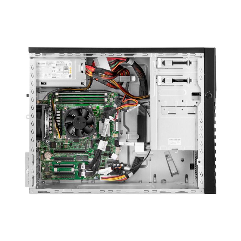 PC, gaming si accesorii - Servere - Sisteme server - Server HPE ProLiant ML30 Gen11, Intel Xeon E-2436, 32 GB DDR5 ECC, 2 x 480 GB SSD, Tower 4U - Infinity.ro