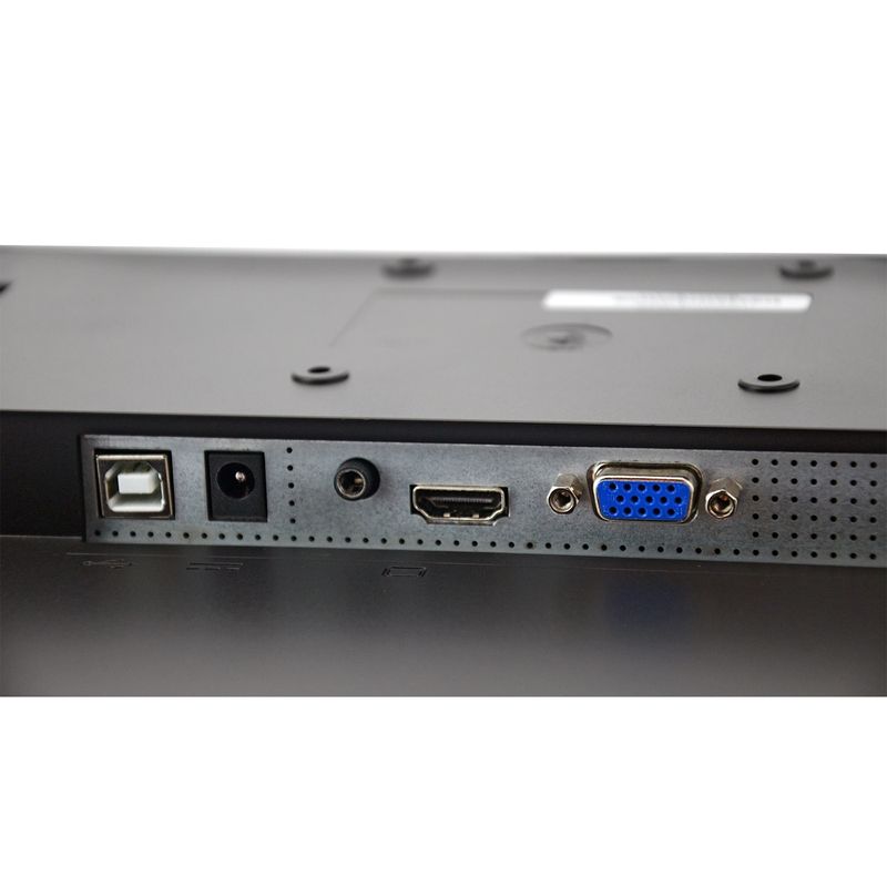 PC, gaming si accesorii - Desktop PC & monitoare - Monitoare - Monitor LED touchscreen Hanns-G 15.6", 1366x768, Negru, HT161HNB - Infinity.ro