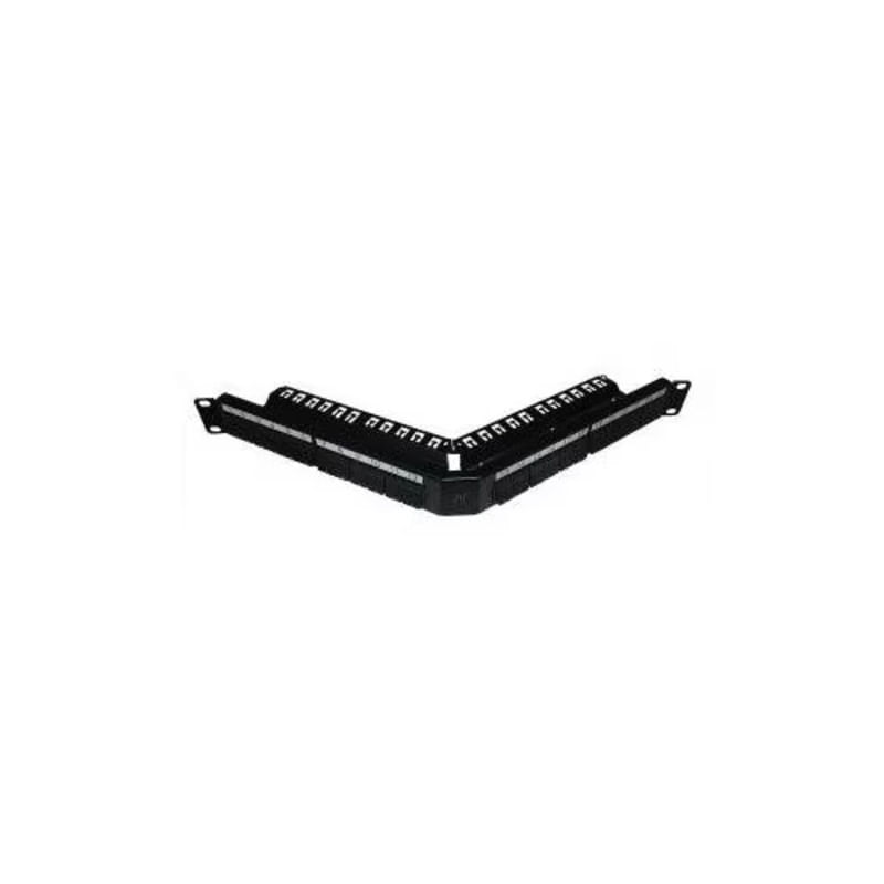 PC, gaming si accesorii - Robotica si accesorii - Accesorii robotica - Patch Panel 19inch Nexans, 24 porturi, Negru - Infinity.ro