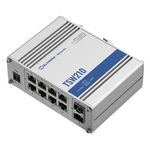 PC, gaming si accesorii - Retelistica - Switch-uri - Switch-uri cu management - Switch Teltonika TSW210, 8 porturi LAN Gigabit, 2 porturi SFP - Infinity.ro