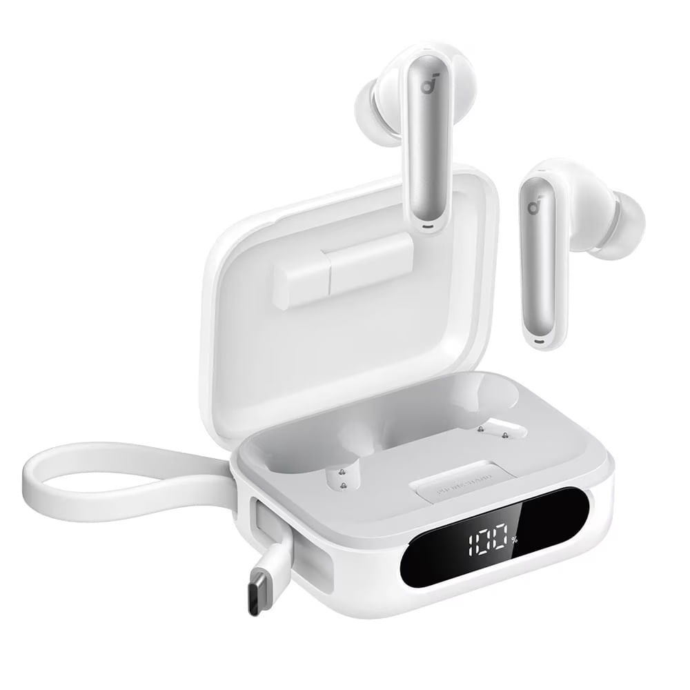 Casti In-Ear fara Fir, Incarcator, Stand, Gaming/Movie - Anker SoundCore P41i Ultimate MFI Version (A3937G12) - White