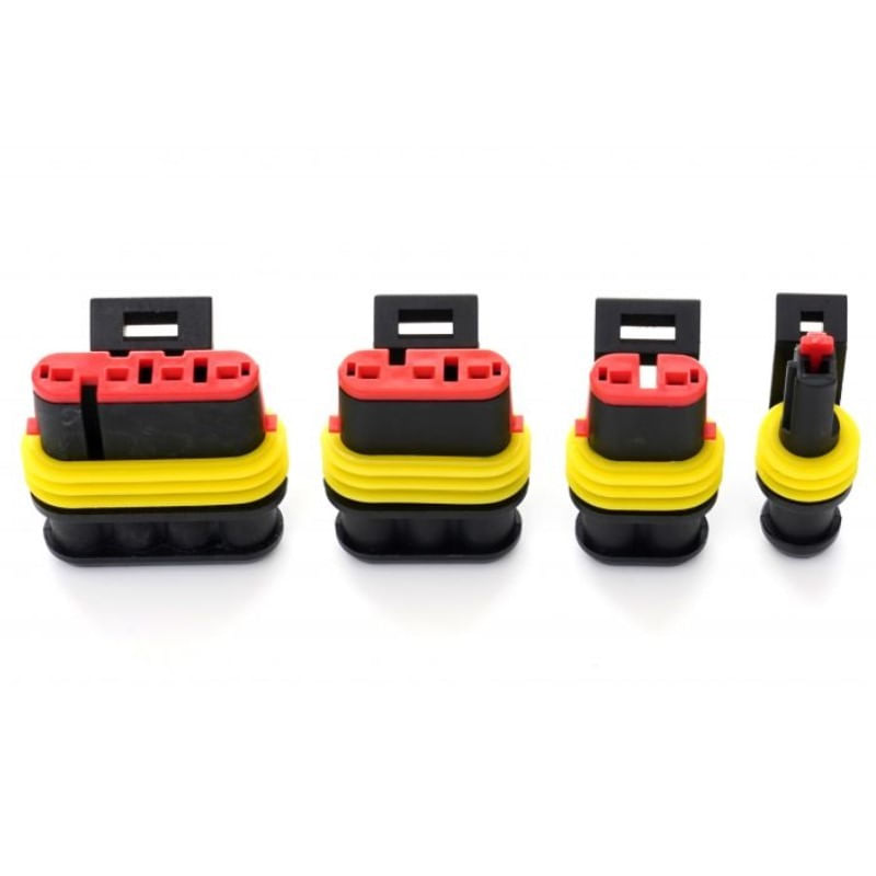 Auto si Moto - Moto - Accesorii moto si consumabile - Set conectori ermetici, 352 buc, KD10480, Kraft&Dele - Infinity.ro