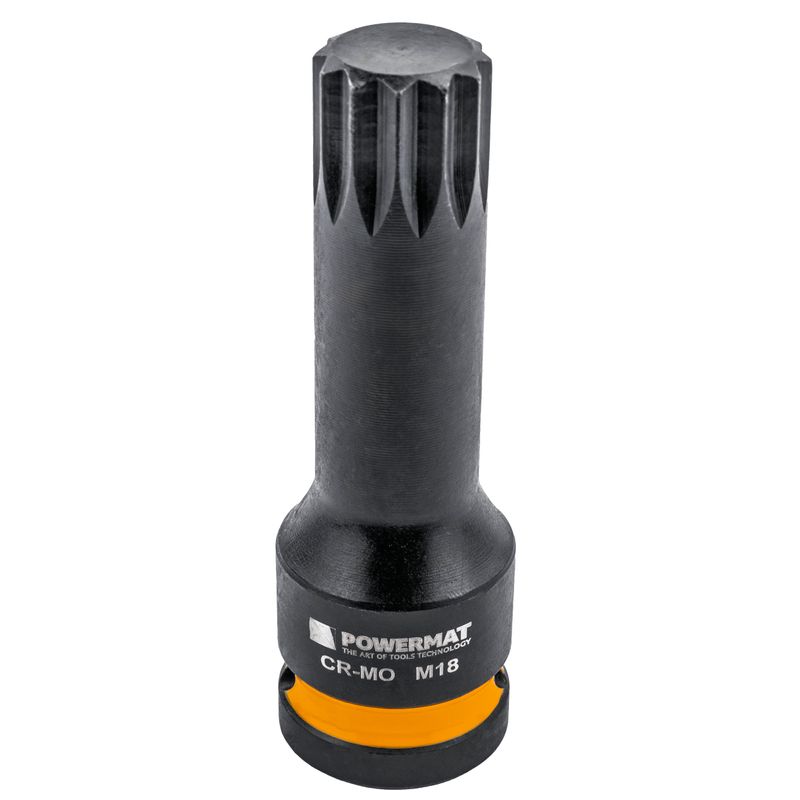 Casa si Gradina - Constructii - Scule de mana si unelte - Chei si truse chei - Set 6 bucati tubulare de impact, Powermat, capete spline 1/2", PM1381 - Infinity.ro