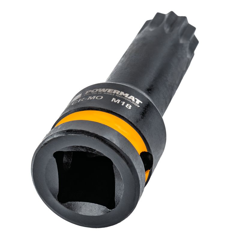 Casa si Gradina - Constructii - Scule de mana si unelte - Chei si truse chei - Set 6 bucati tubulare de impact, Powermat, capete spline 1/2", PM1381 - Infinity.ro