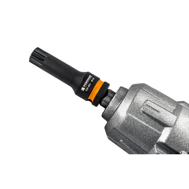 Casa si Gradina - Constructii - Scule de mana si unelte - Chei si truse chei - Set 6 bucati tubulare de impact, Powermat, capete spline 1/2", PM1381 - Infinity.ro