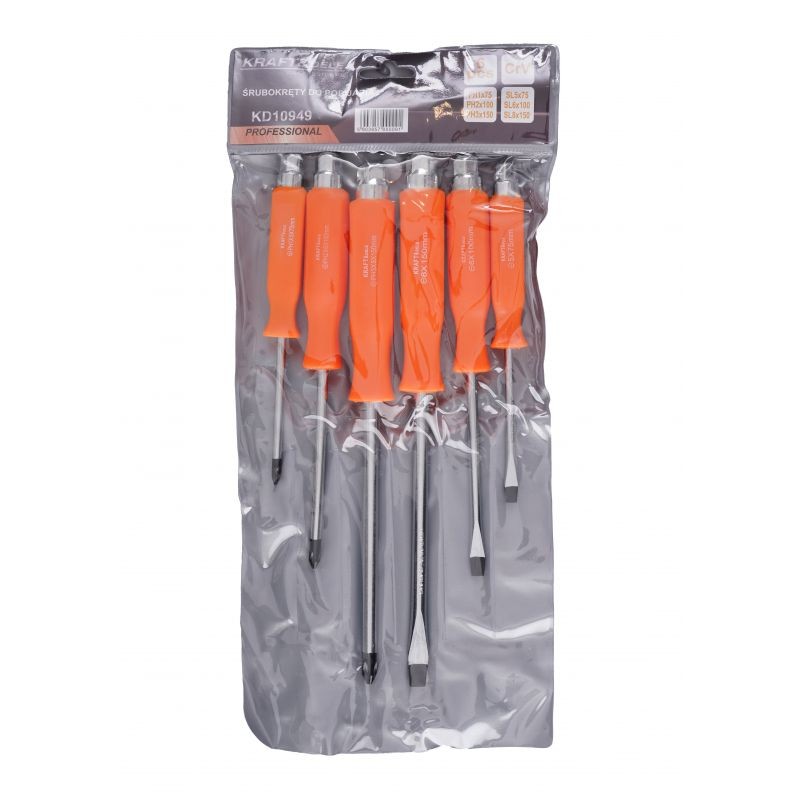 Casa si Gradina - Constructii - Scule de mana si unelte - Surubelnite - Set surubelnite de impact, 6 buc, KD10949, Kraft&Dele - Infinity.ro