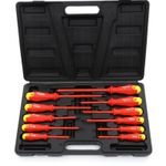 Casa si Gradina - Constructii - Scule de mana si unelte - Surubelnite - Set 11 surubelnite, Kraft&Dele KD10333, izolate - Infinity.ro