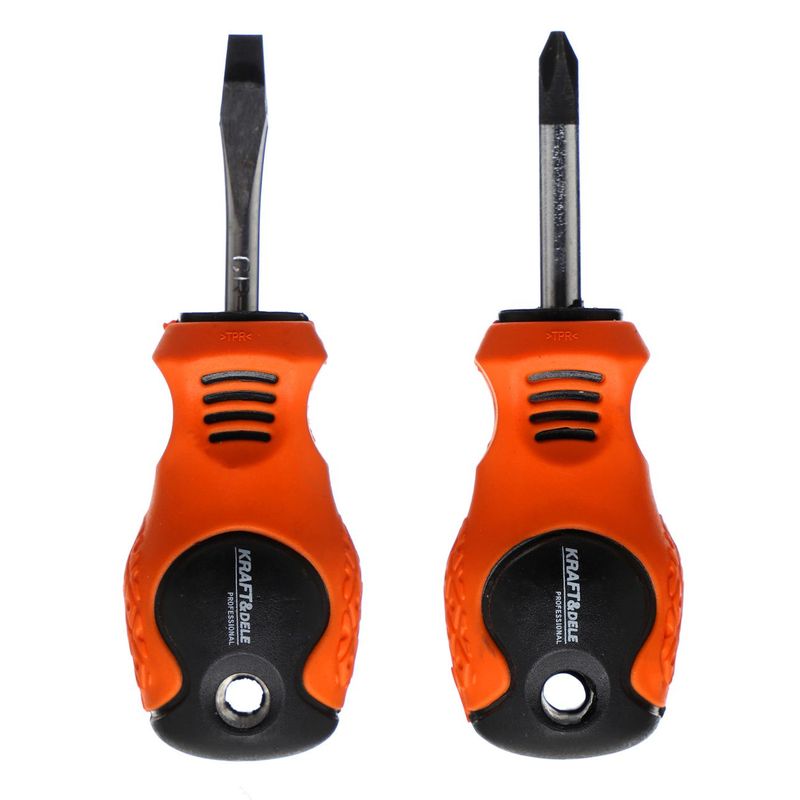 Casa si Gradina - Constructii - Scule de mana si unelte - Surubelnite - Set de surubelnite, Kraft&Dele, KD10913, 8 buc, plate + cruce - Infinity.ro