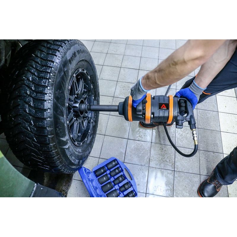 Casa si Gradina - Constructii - Scule profesionale - Scule pneumatice - Pistol impact pneumatic 7000Nm 1", roti camion - Infinity.ro