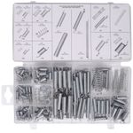 Auto si Moto - Moto - Accesorii moto si consumabile - Set 200 arcuri, Kraft&Dele KD10483, otel galvanizat - Infinity.ro