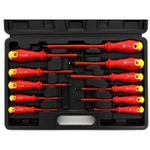 Casa si Gradina - Constructii - Scule de mana si unelte - Surubelnite - Set surubelnite electrician, Tagred, 1000 V, 12 piese - Infinity.ro