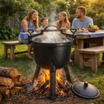 Sport si Outdoor - Camping - Corturi camping - Cazan de vanatoare 4L, Kraft&Dele, din fonta, KD4185 - Infinity.ro