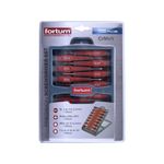 Casa si Gradina - Constructii - Scule de mana si unelte - Surubelnite - Set surubelnite 15pcs, FORTUM, 4740802, CrMoV, Soft Grip - Infinity.ro