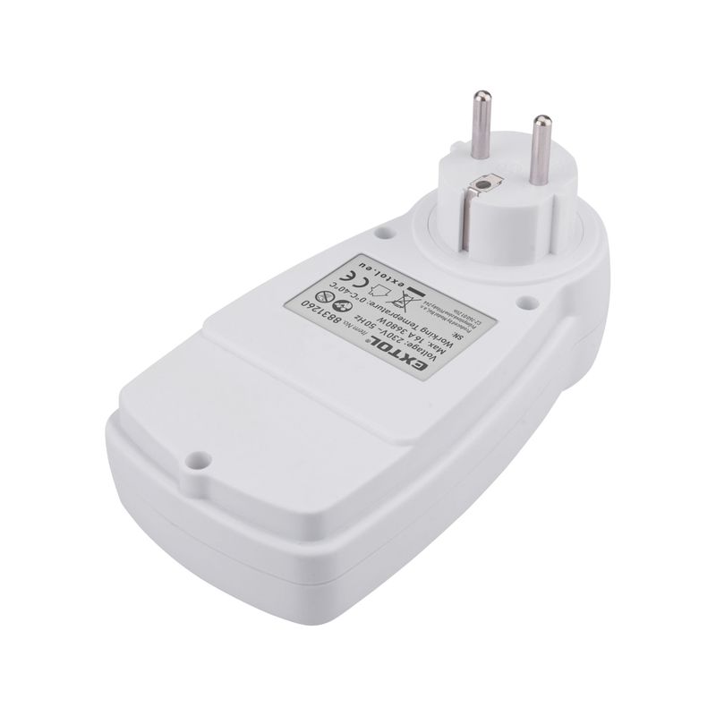 Casa si Gradina - Constructii - Scule electrice si accesorii - Aparate de masura - Priza cu contor digital, EXTOL PREMIUM, 8831260, KW, kWh - Infinity.ro