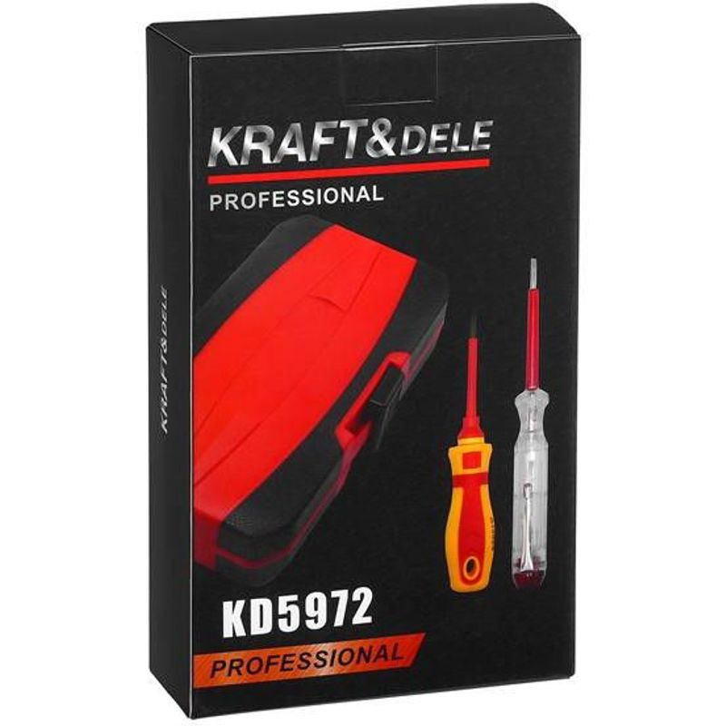 Casa si Gradina - Constructii - Scule de mana si unelte - Surubelnite - Surubelnite Izolate 14buc., Kraft&Dele, KD5972 - Infinity.ro