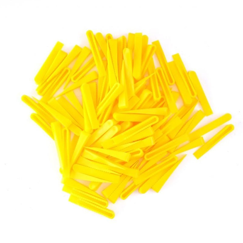 Casa si Gradina - Constructii - Scule de mana si unelte - Accesorii scule de mana - Sistem nivelare pentru placi ceramice, Kraft&Dele, 300 clipsuri si 100 pene - Infinity.ro