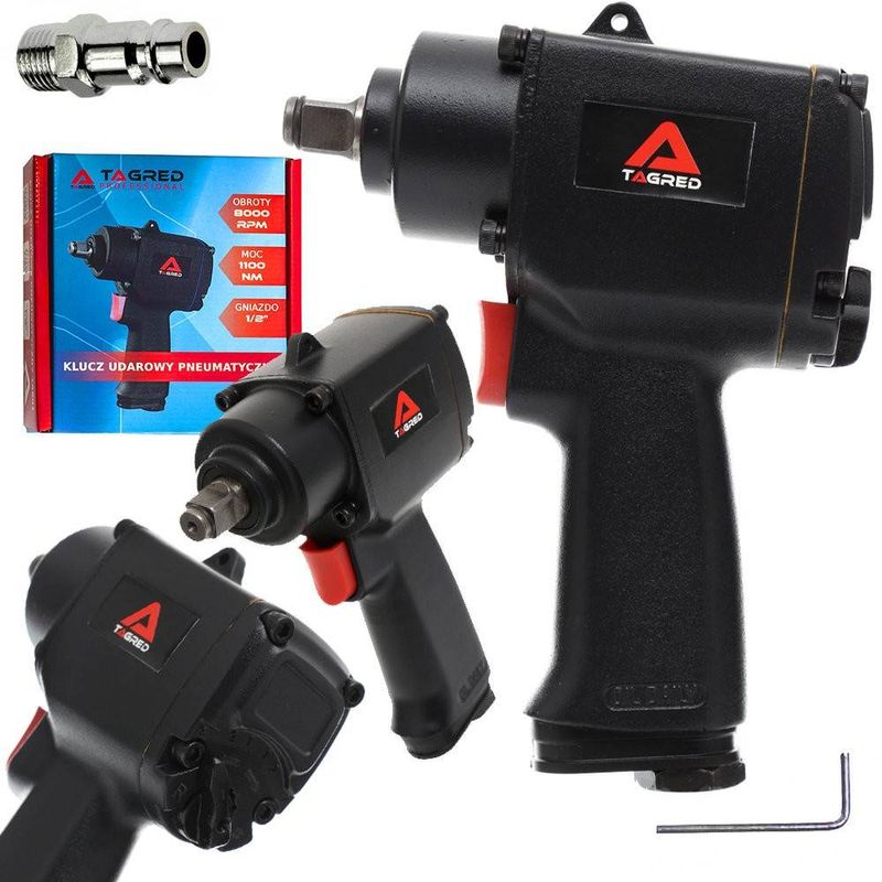 Casa si Gradina - Constructii - Scule profesionale - Scule pneumatice - Cheie pneumatica TAGRED de impact 1/2"-TA801 - Infinity.ro