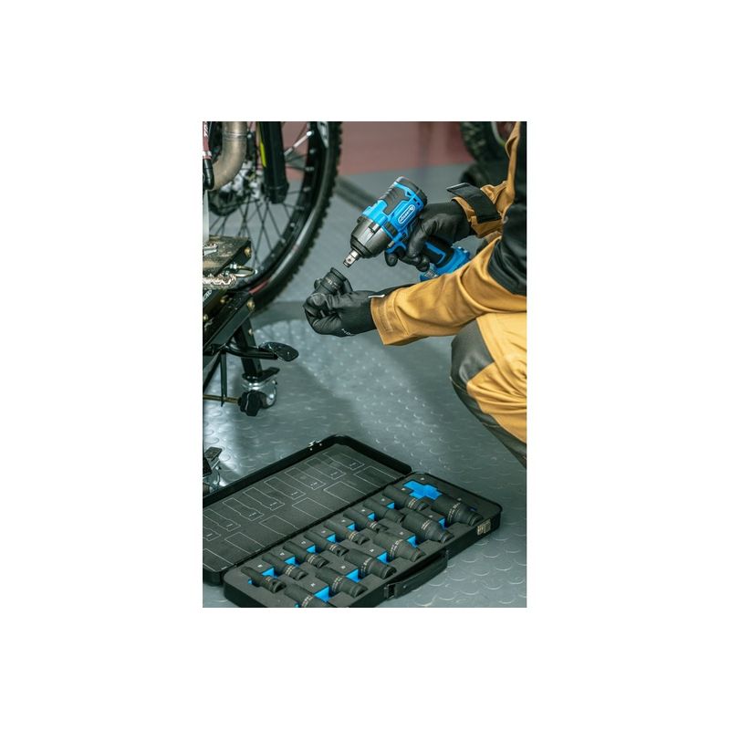 Casa si Gradina - Constructii - Scule profesionale - Scule pneumatice - Cheie impact electrica 400Nm fara fir Brushless 20V 2.0Ah HT2E200 - Infinity.ro