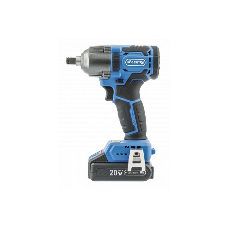 Casa si Gradina - Constructii - Scule profesionale - Scule pneumatice - Cheie impact electrica 400Nm fara fir Brushless 20V 2.0Ah HT2E200 - Infinity.ro