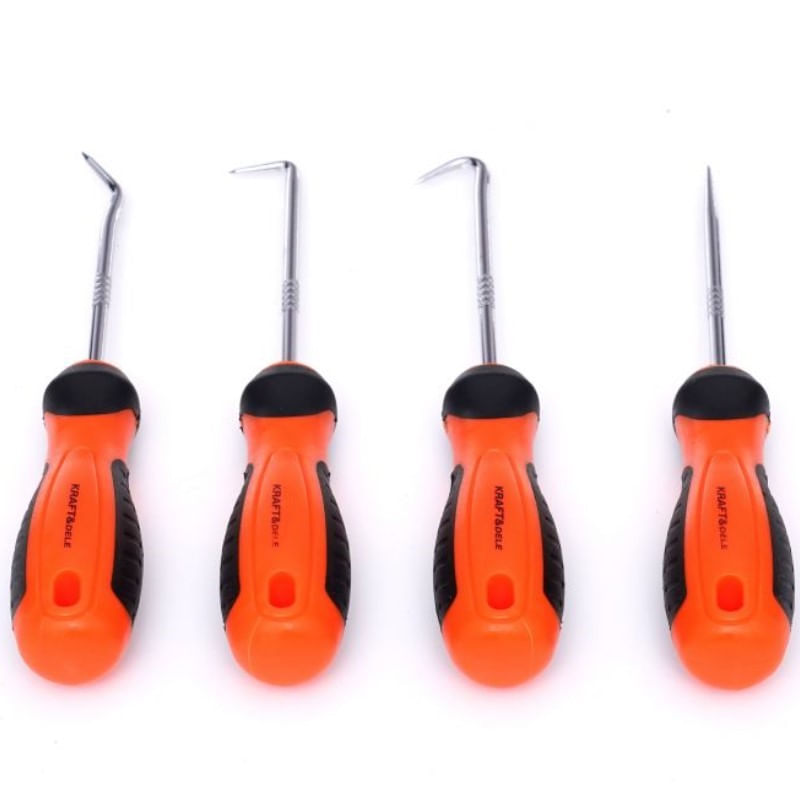 Casa si Gradina - Constructii - Scule de mana si unelte - Surubelnite - Set carlige, Kraft&Dele KD10959, 9 piese, diverse forme - Infinity.ro