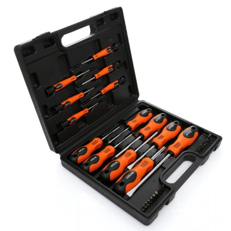 Casa si Gradina - Constructii - Scule de mana si unelte - Surubelnite - Set surubelite si biti, Kraft&Dele KD10902, 32 elemente - Infinity.ro