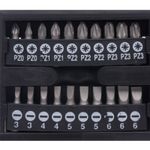 Casa si Gradina - Constructii - Scule de mana si unelte - Surubelnite - Set surubelnite si biti, Kraft&Dele, 100 elemente - Infinity.ro