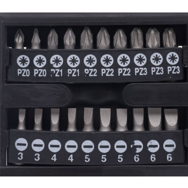 Casa si Gradina - Constructii - Scule de mana si unelte - Surubelnite - Set surubelnite si biti, Kraft&Dele, 100 elemente - Infinity.ro