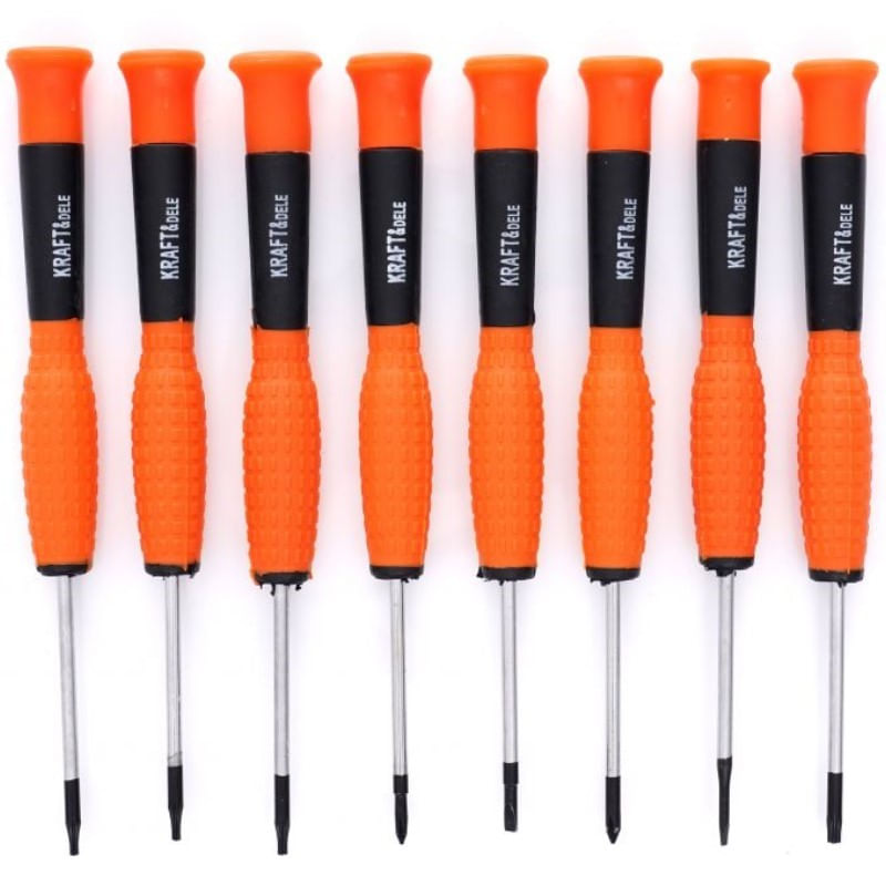 Casa si Gradina - Constructii - Scule de mana si unelte - Surubelnite - Set surubelnite si biti, Kraft&Dele, 100 elemente - Infinity.ro