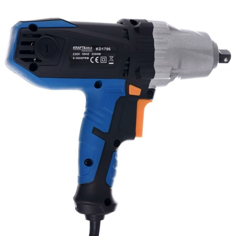 Casa si Gradina - Constructii - Scule profesionale - Scule pneumatice - Cheie electrica de impact, Kraft&Dele, 1/2", cu chei tubulare, 2200 W, KD1796 - Infinity.ro