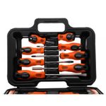 Casa si Gradina - Constructii - Scule de mana si unelte - Surubelnite - Set surubelnite si biti, Kraft&Dele KD10903, torx, plate, cruce, 58 elemente - Infinity.ro