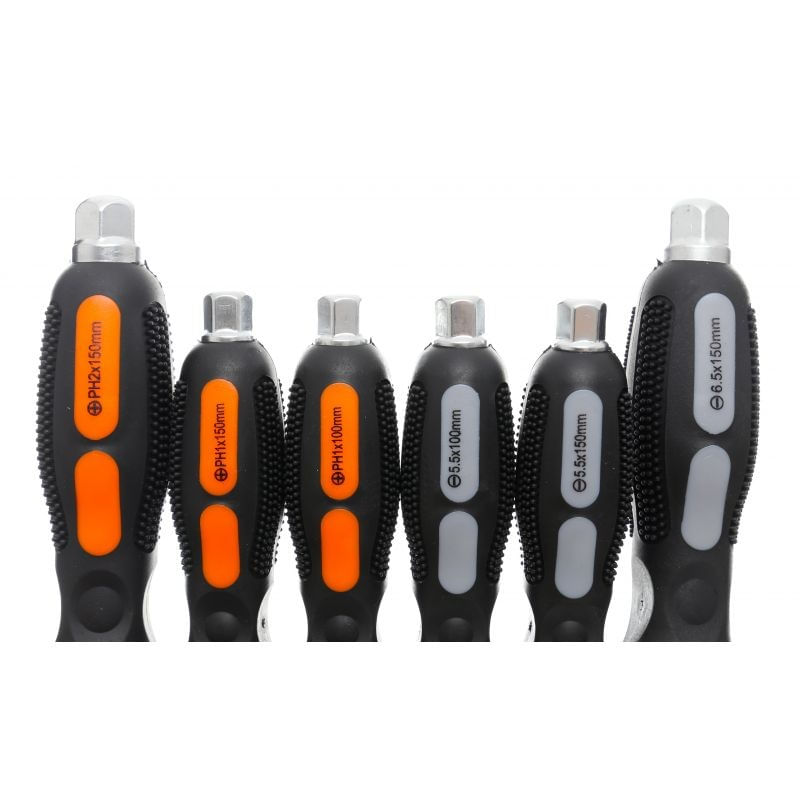 Casa si Gradina - Constructii - Scule de mana si unelte - Surubelnite - Set surubelnite, 6 buc, KD10898, Kraft&Dele - Infinity.ro