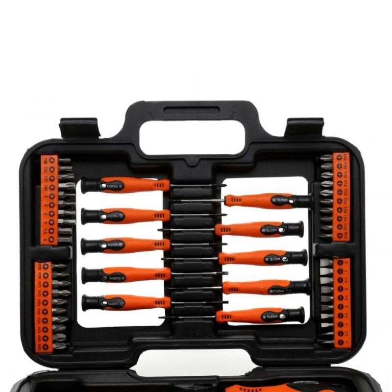 Casa si Gradina - Constructii - Scule de mana si unelte - Surubelnite - Set surubelnite si biti, Kraft&Dele KD10903, torx, plate, cruce, 58 elemente - Infinity.ro