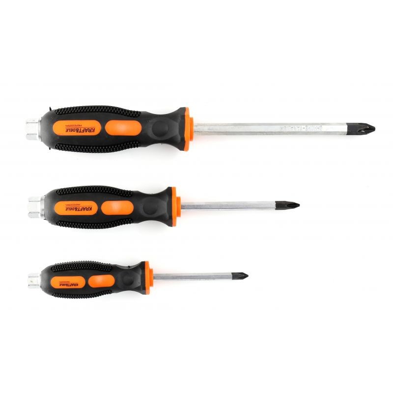 Casa si Gradina - Constructii - Scule de mana si unelte - Surubelnite - Set surubelnite, drepte/cruce 7 buc, KD10899, Kraft&Dele - Infinity.ro
