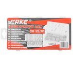 Casa si Gradina - Constructii - Feronerie si accesorii - Suruburi, dibluri si accesorii uz general - Set arcuri, Verke, V06718, 200 buc - Infinity.ro
